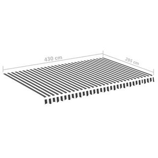 VidaXL Ersatz-markisenstoff polyester  