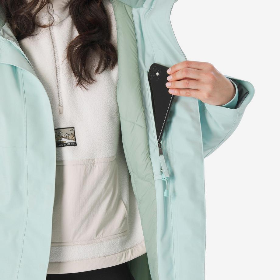 QUECHUA SH500 Wasserdichter Winterwanderparka  