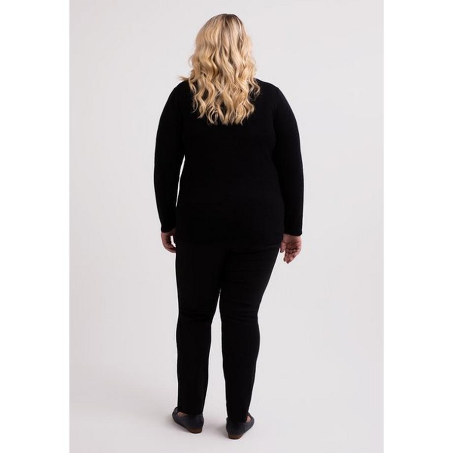 CASH-MERE.CH Pull col V en cachemire recyclé  