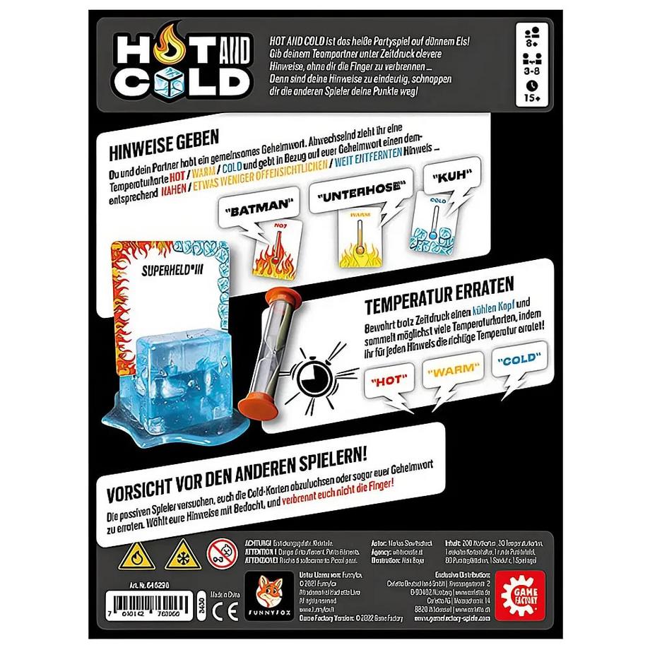 Game Factory  Spiele Hot and Cold 