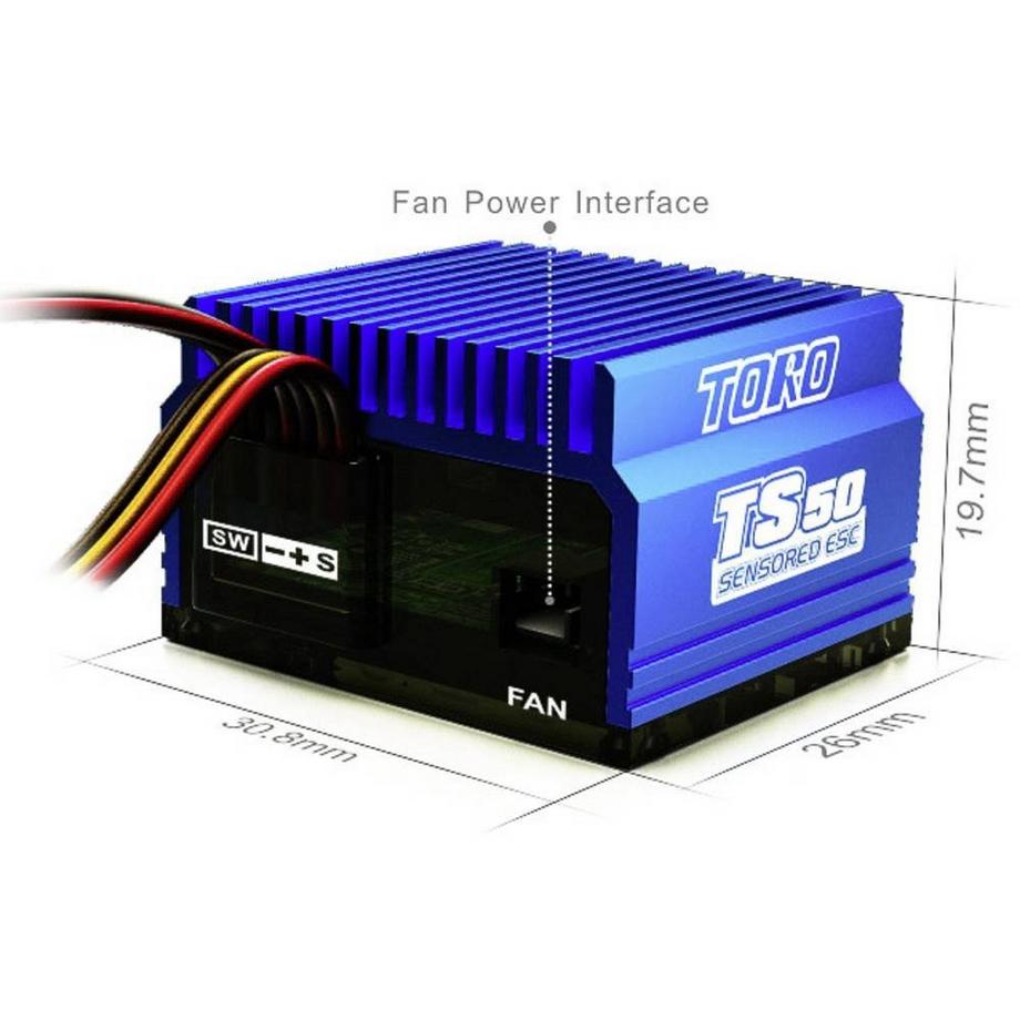 SKYRC  SKYRC Régulateur de vitesse sans brushless Toro TS50 