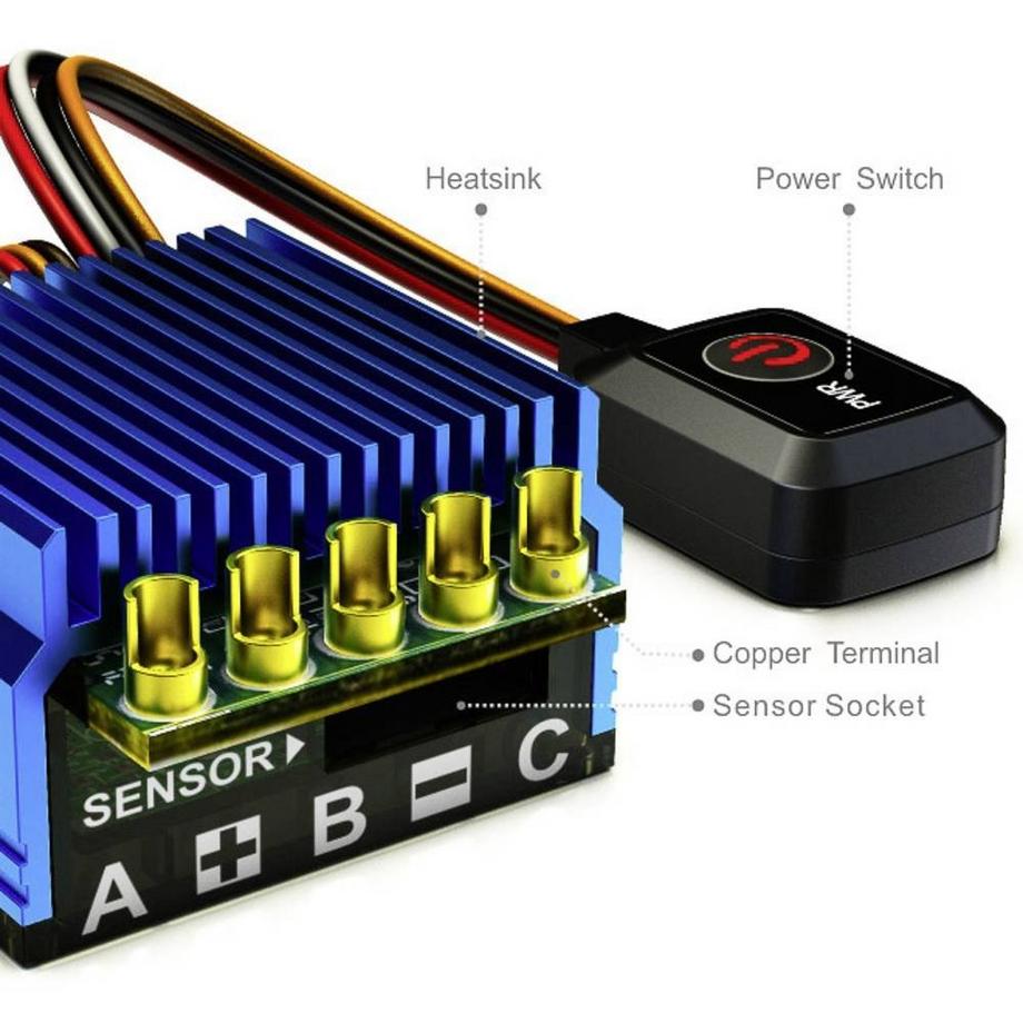 SKYRC  SKYRC Régulateur de vitesse sans brushless Toro TS50 