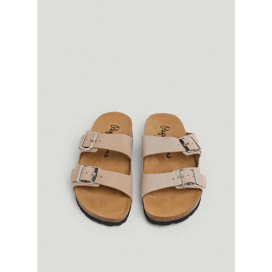 Pepe Jeans Oban Suede Scarpe da Ginnastica Doppelte Riemchenpantoletten Oban Suede 