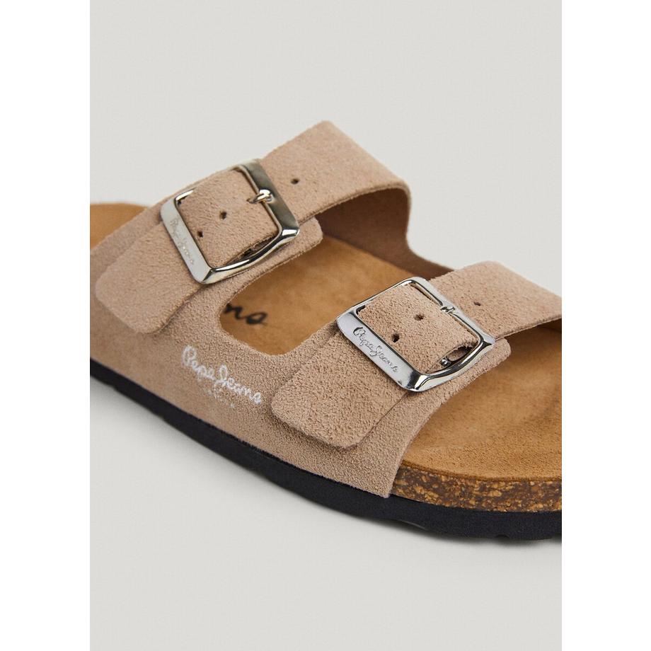 Pepe Jeans Oban Suede Scarpe da Ginnastica Doppelte Riemchenpantoletten Oban Suede 