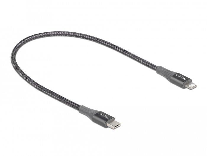 Image of 86630 Lightning-Kabel 0,5 m Grau