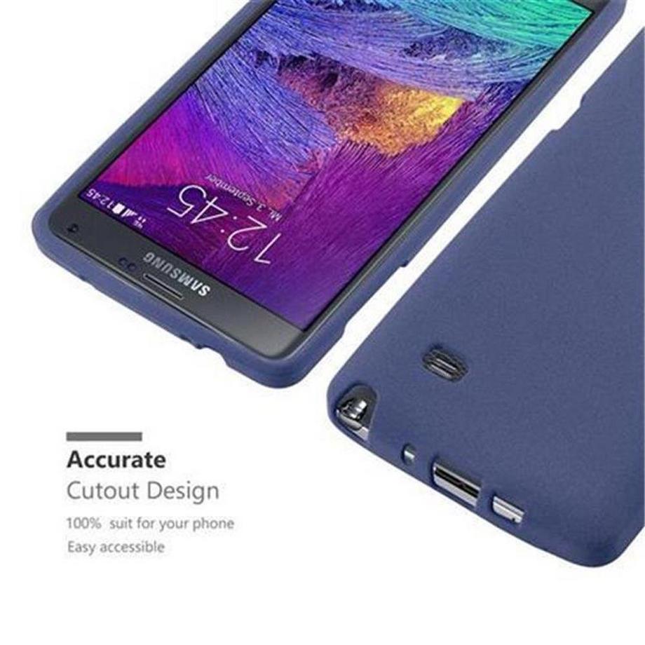Cadorabo  Housse compatible avec Samsung Galaxy NOTE 4 - Coque de protection en silicone TPU flexible 