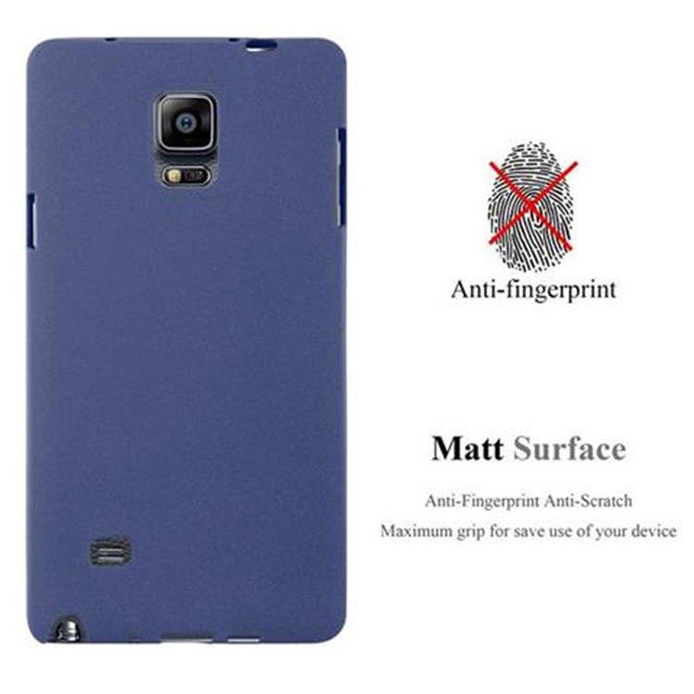 Cadorabo  Hülle für Samsung Galaxy NOTE 4 TPU Silikon Frosted 