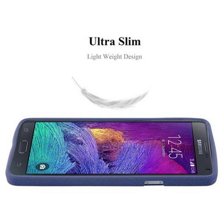 Cadorabo  Housse compatible avec Samsung Galaxy NOTE 4 - Coque de protection en silicone TPU flexible 