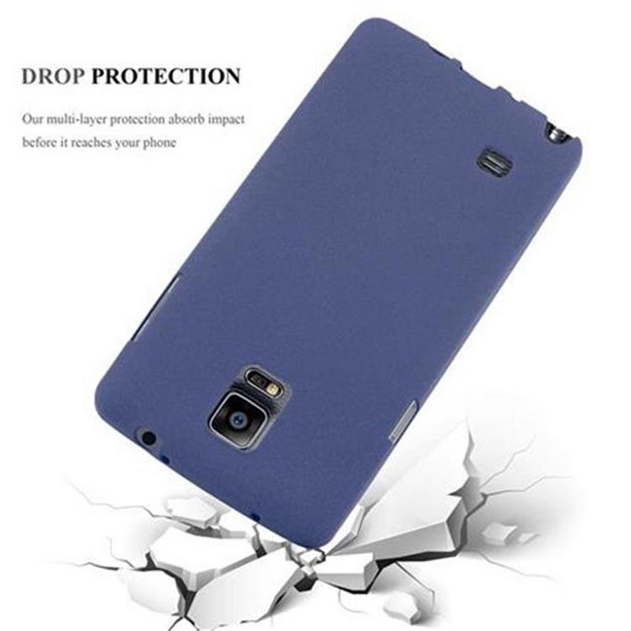 Cadorabo  Housse compatible avec Samsung Galaxy NOTE 4 - Coque de protection en silicone TPU flexible 