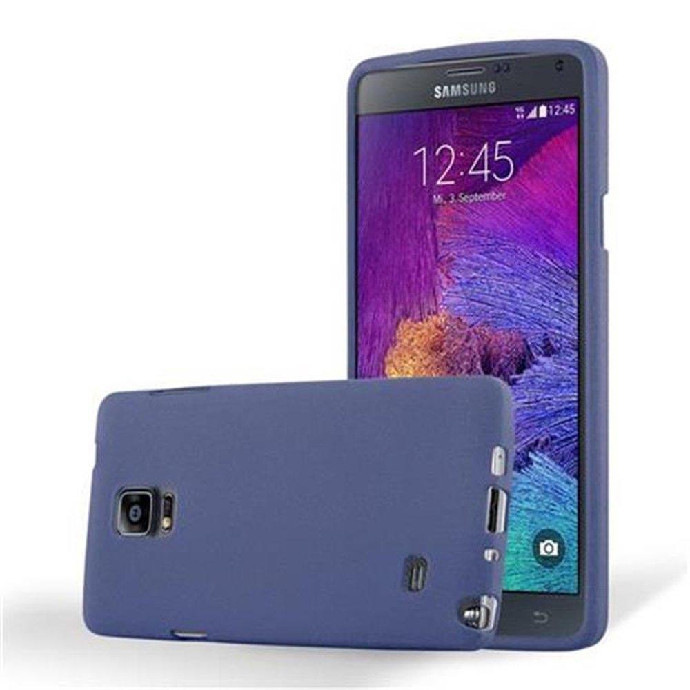 Cadorabo  Hülle für Samsung Galaxy NOTE 4 TPU Silikon Frosted 