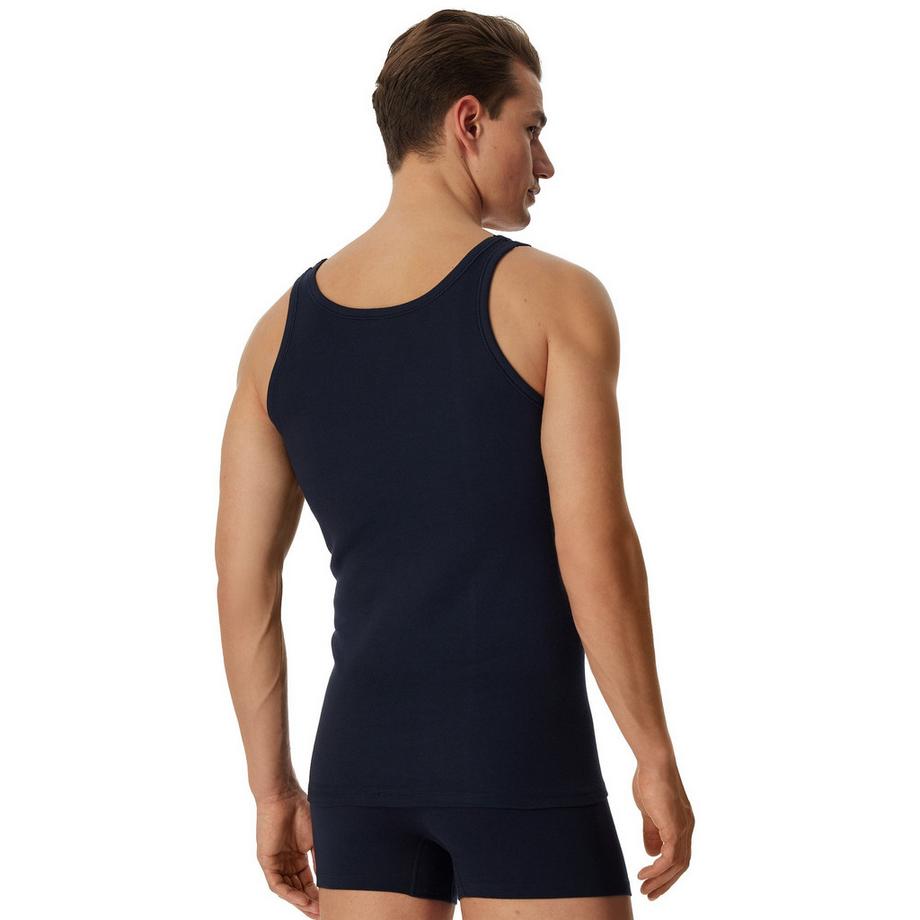 Schiesser Essentials Pack de 4 Maillots de corps Coupe confortable  