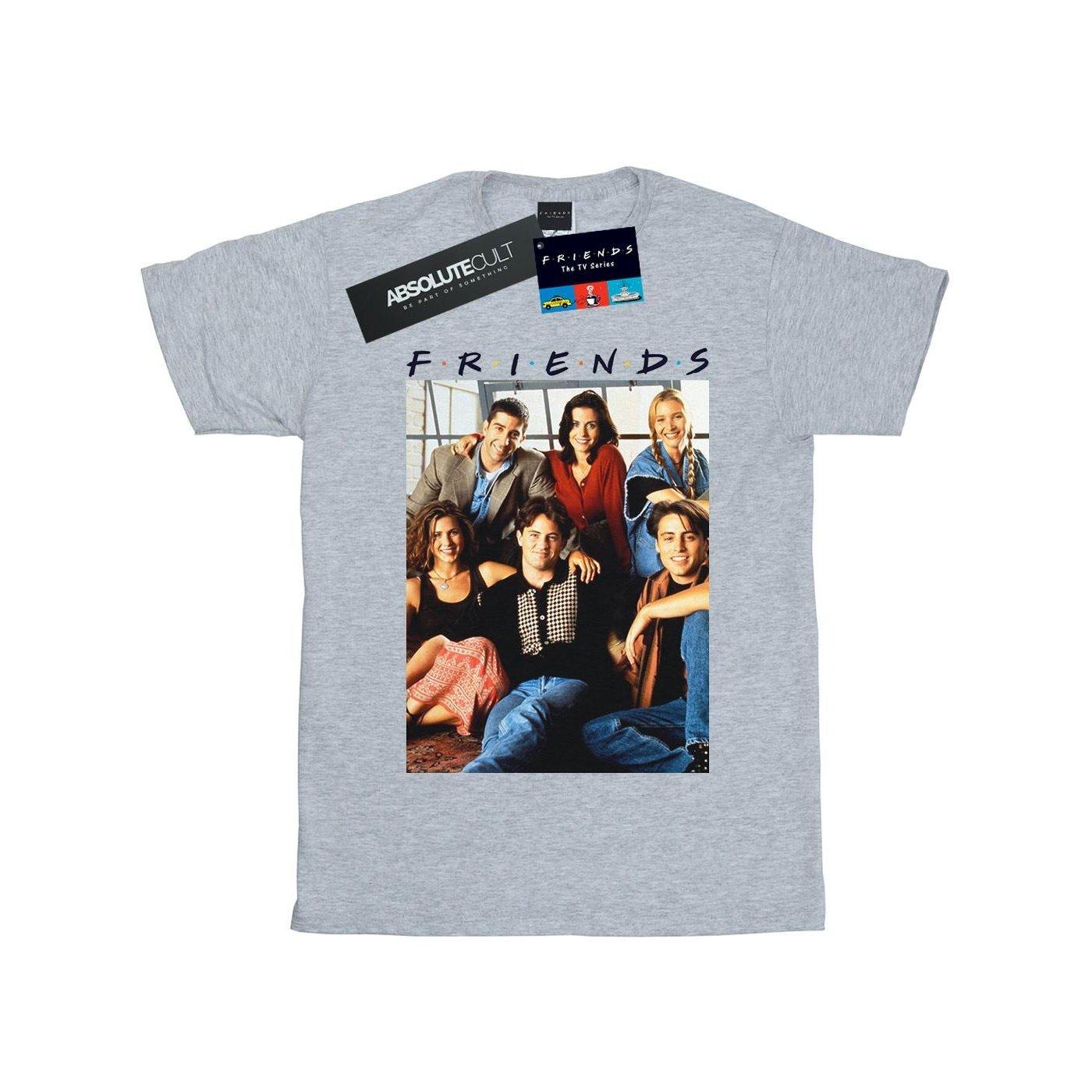 Image of Group Photo Window Tshirt Mädchen Grau 140/146
