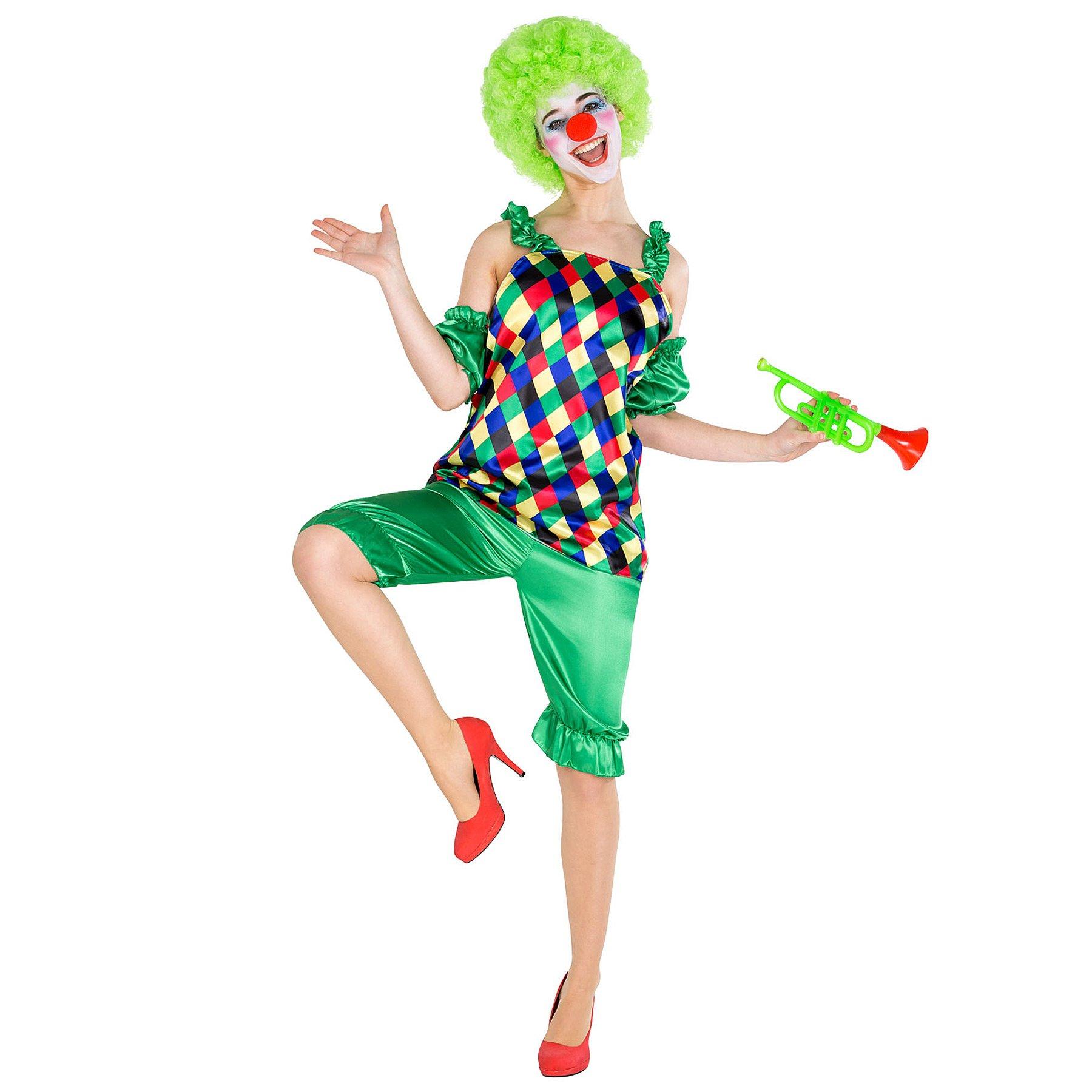 Tectake  Costume da donna - Clown Augusta 