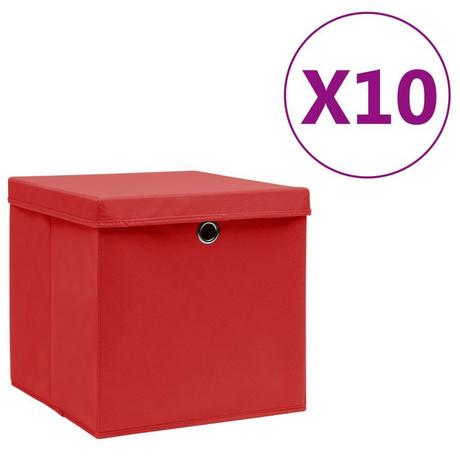 VidaXL Boîte de rangement tissu  