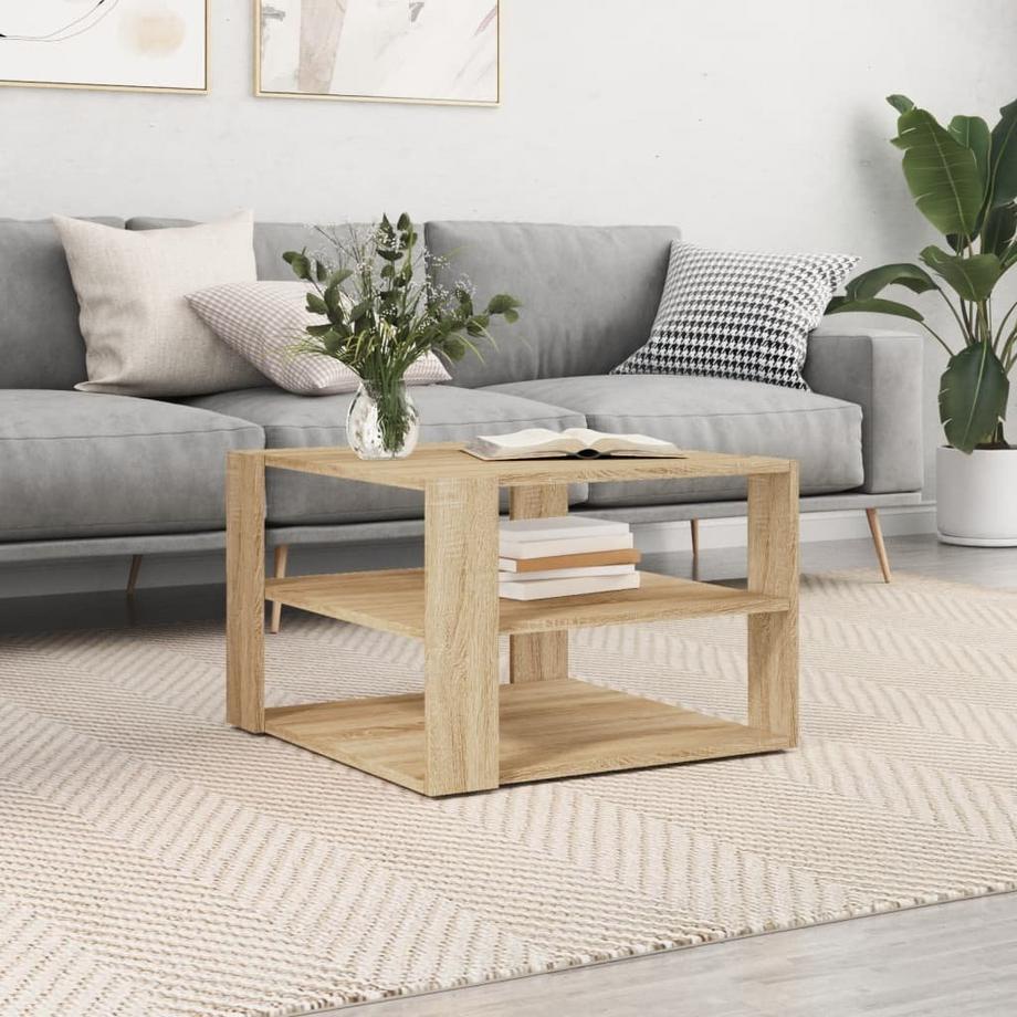 VidaXL Table basse bois d'ingénierie  