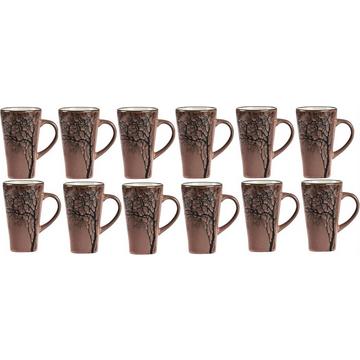 Kaffeetasse Hela 500 ml, 12 Stück, Dark Rose