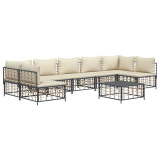 VidaXL Garten lounge set poly-rattan  