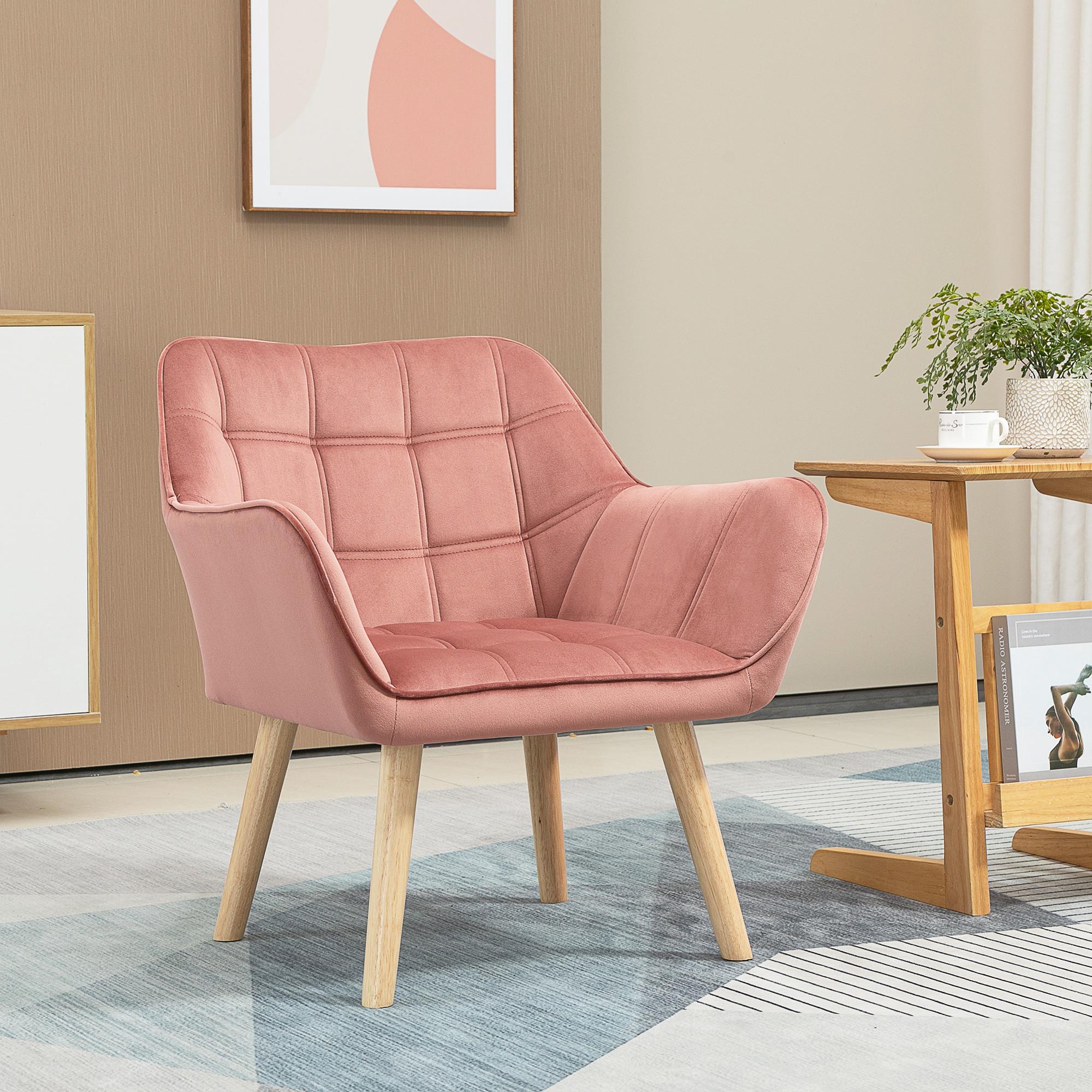 HOMCOM Fauteuil simple  