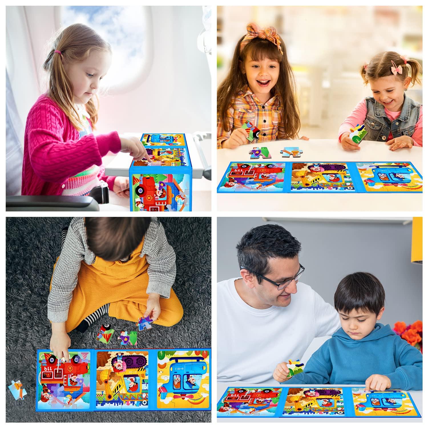 Activity-board  Kinderpuzzle magnetisches Puzzle avto puzzle 