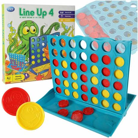 Pricenet  Lucky Four-Puzzlespiel 25x19x20cm 