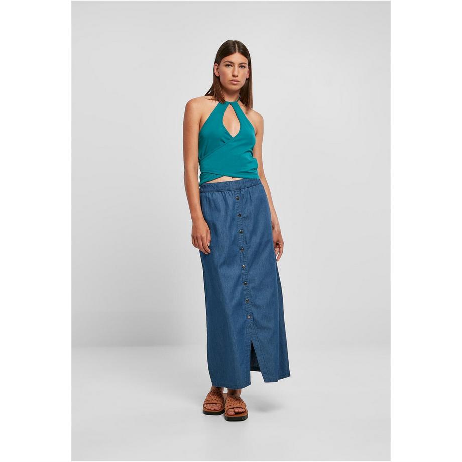 URBAN CLASSICS Halter Neck Top Corto a Portafoglio  