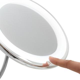 InnovaGoods  Miroir de maquillage avec loupe et LED 