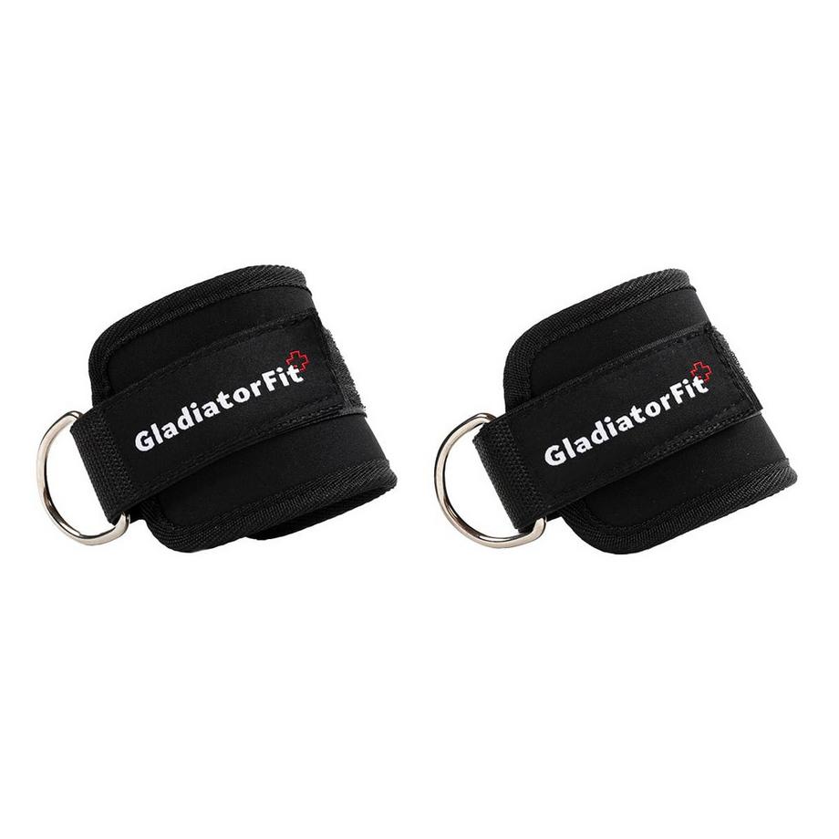 GladiatorFit  Pulling Straps + GladiatorFit Karabinerhaken (2er-Set) 