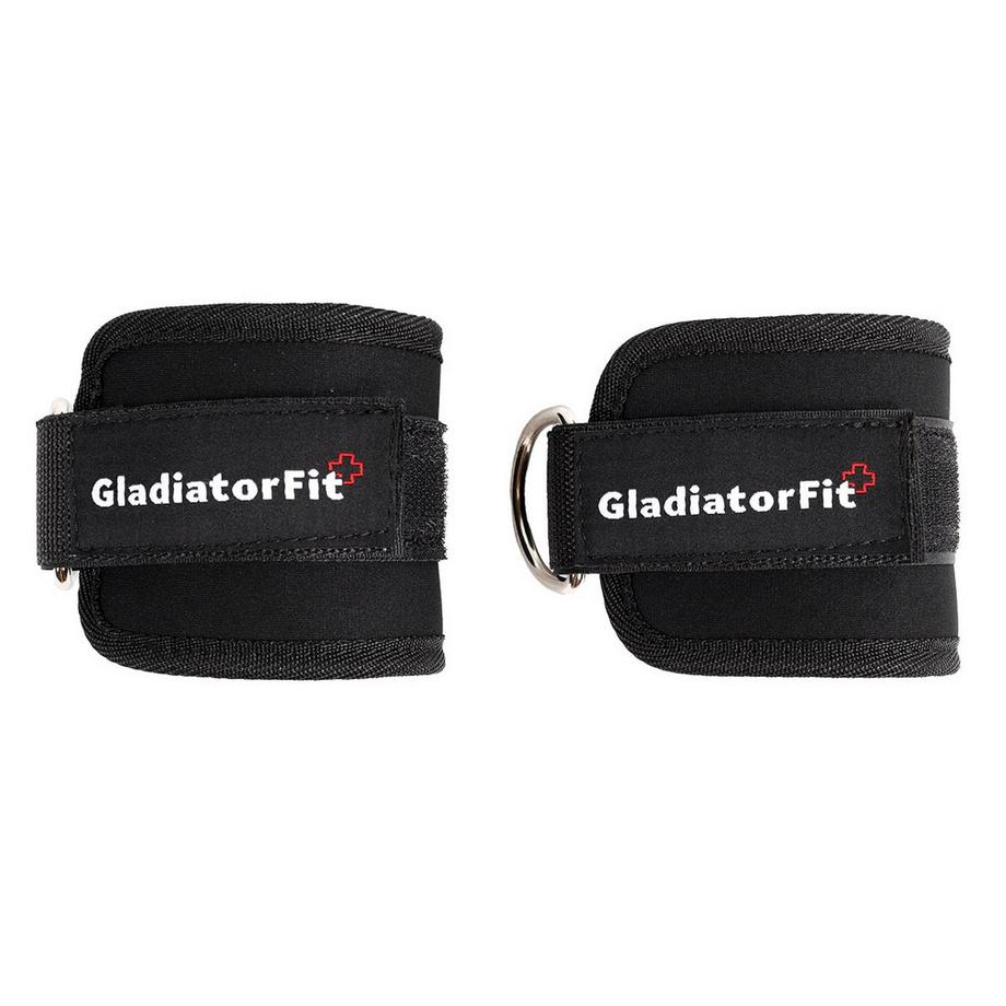 Pulling Straps + GladiatorFit Karabinerhaken (2er-Set)