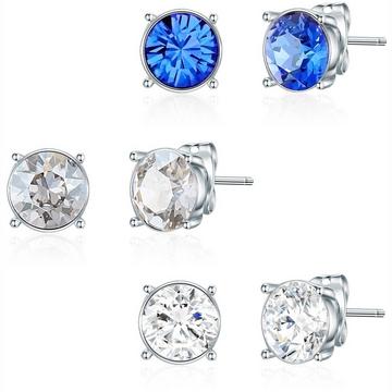 Femme Ensemble (3 paires de boucles d'oreille)