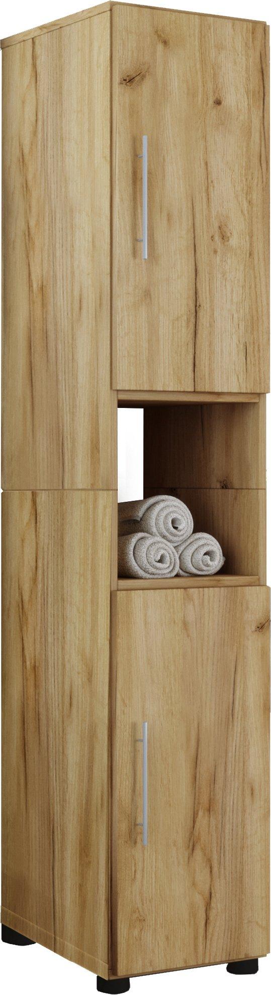 Image of Holz Stand Badschrank Flandu Holz Stand Badschrank Flandu