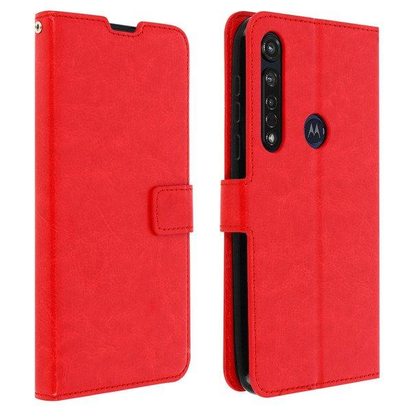 Image of Vintage Case Moto G8 Plus Rot
