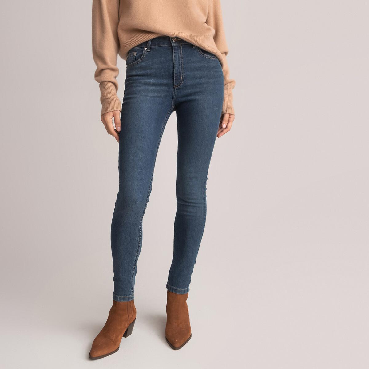 Image of Skinny-jeans Damen Blau 38