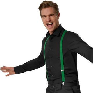 Tectake Einfarbige Hosenträger  