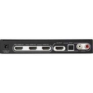 SpeaKa Professional  3 Porte Switch HDMI UHD 4K @ 60 Hz 