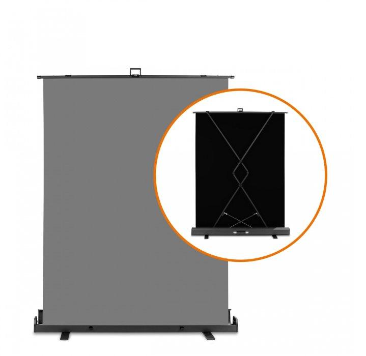 Image of 23077 Fotokulisse Stoff Monochromatisch Grau