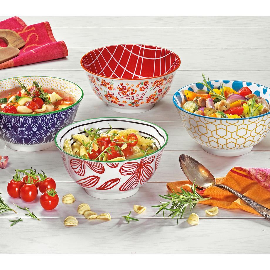 CILIO Bowl Amici Waben Porzellan  