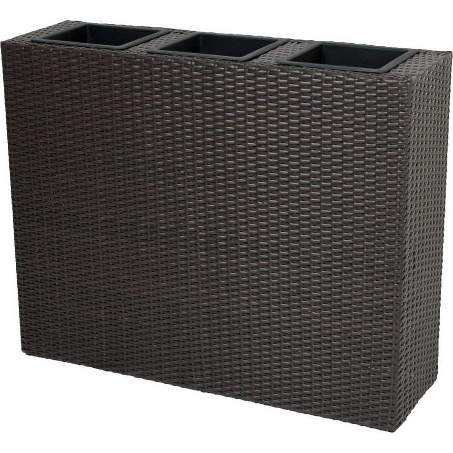 mutoni Divisorio con 3 vasi di piante Salvia caffè  