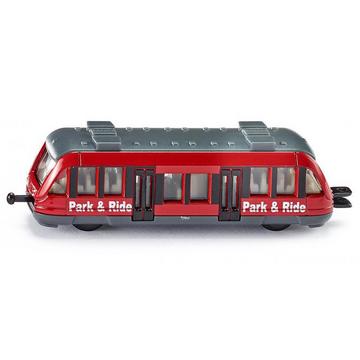 1013, Nahverkehrszug, Metall/Kunststoff, Rot, Standard--Eisenbahnkupplungen zum Verbinden mit anderen Zügen