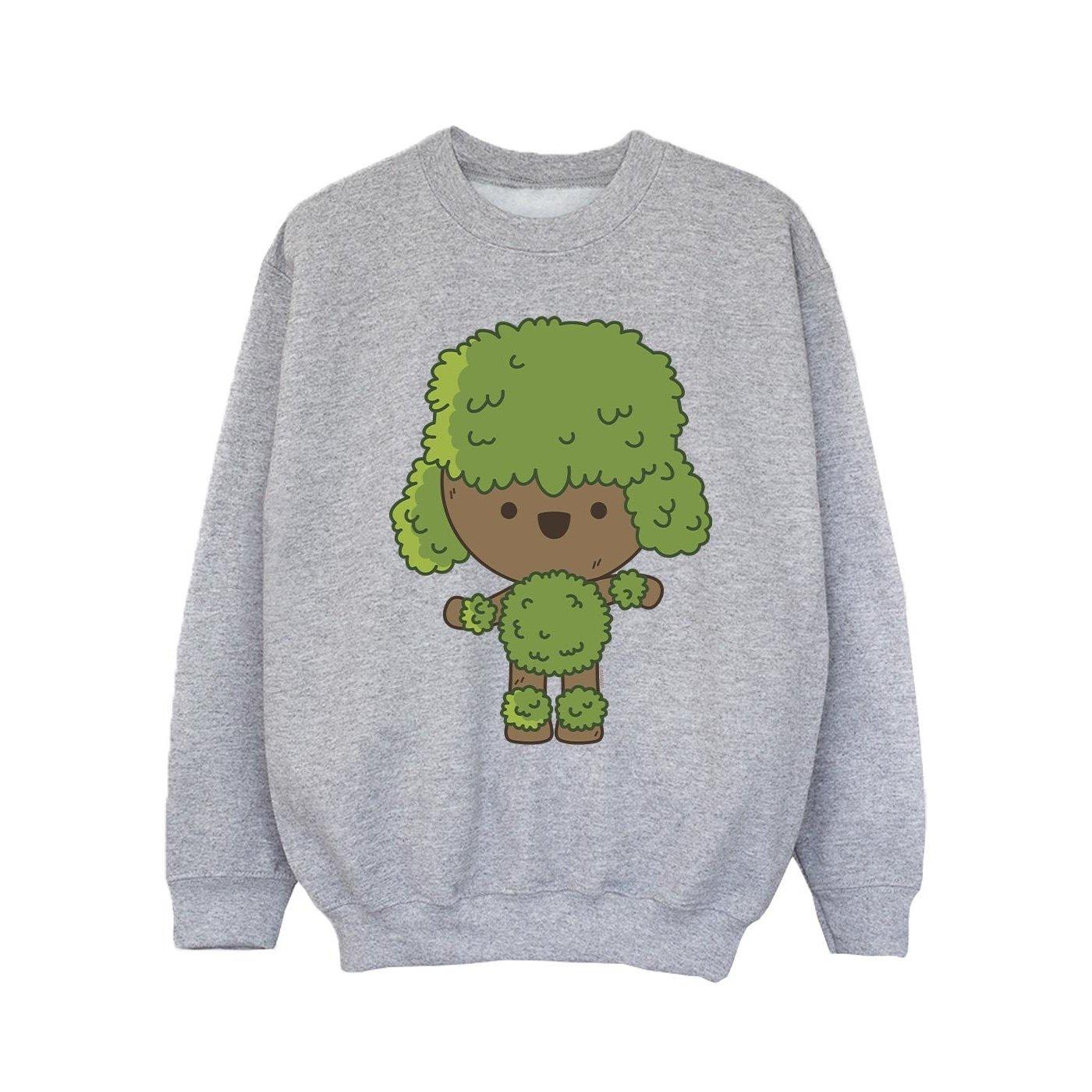Image of I Am Groot Chibi Dance Sweatshirt Unisex Grau 104