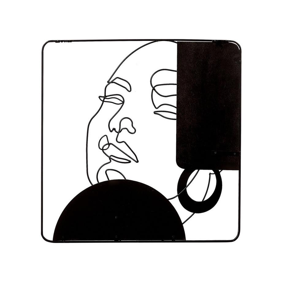 Beliani Wandobjekt aus Eisen Minimalistisch CALIFORNIUM  