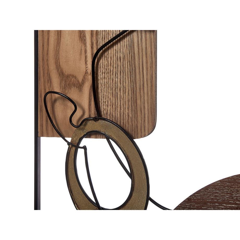 Beliani Wandobjekt aus Eisen Minimalistisch CALIFORNIUM  