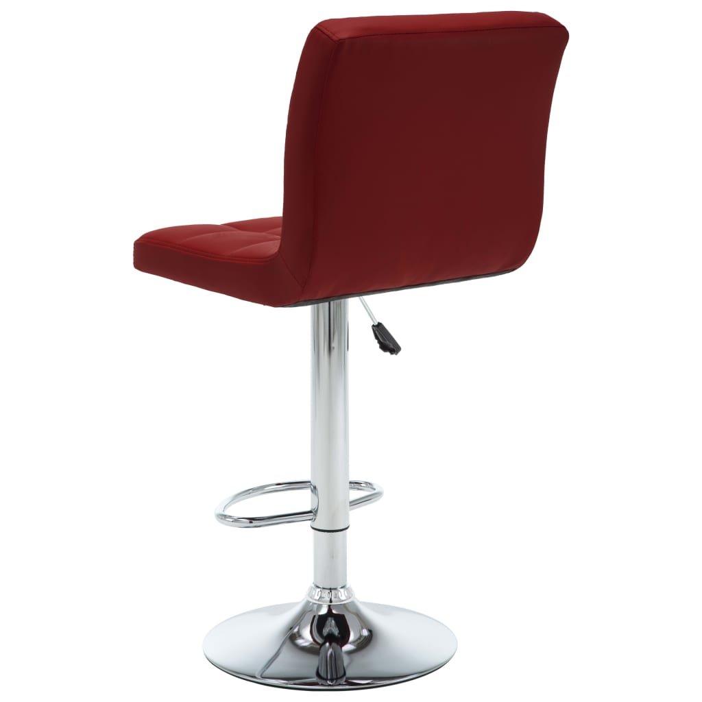 VidaXL Tabouret de bar cuir artificiel  