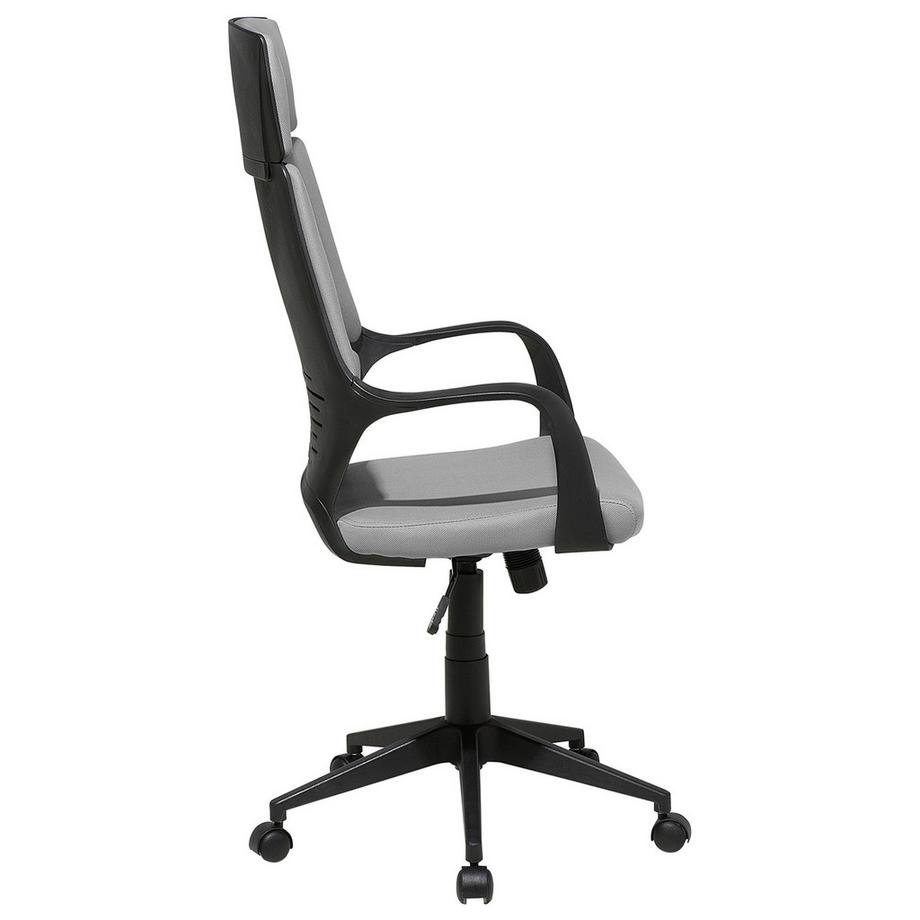 Beliani Chaise de bureau en Tissu Minimaliste DELIGHT  