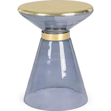 Tavolino Meriel grigio rotondo 36