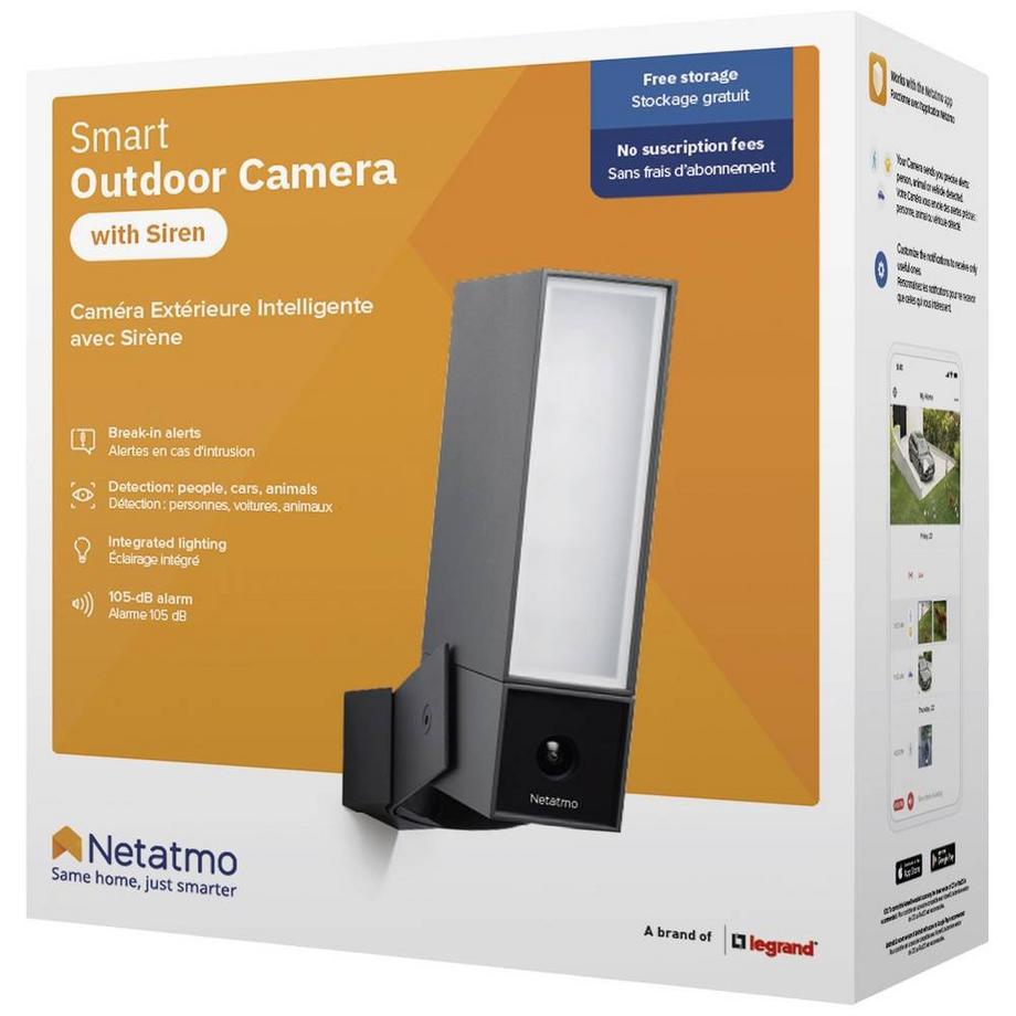 NETATMO  WLAN IP Überwachungskamera 1920 x 1080 Pixel 