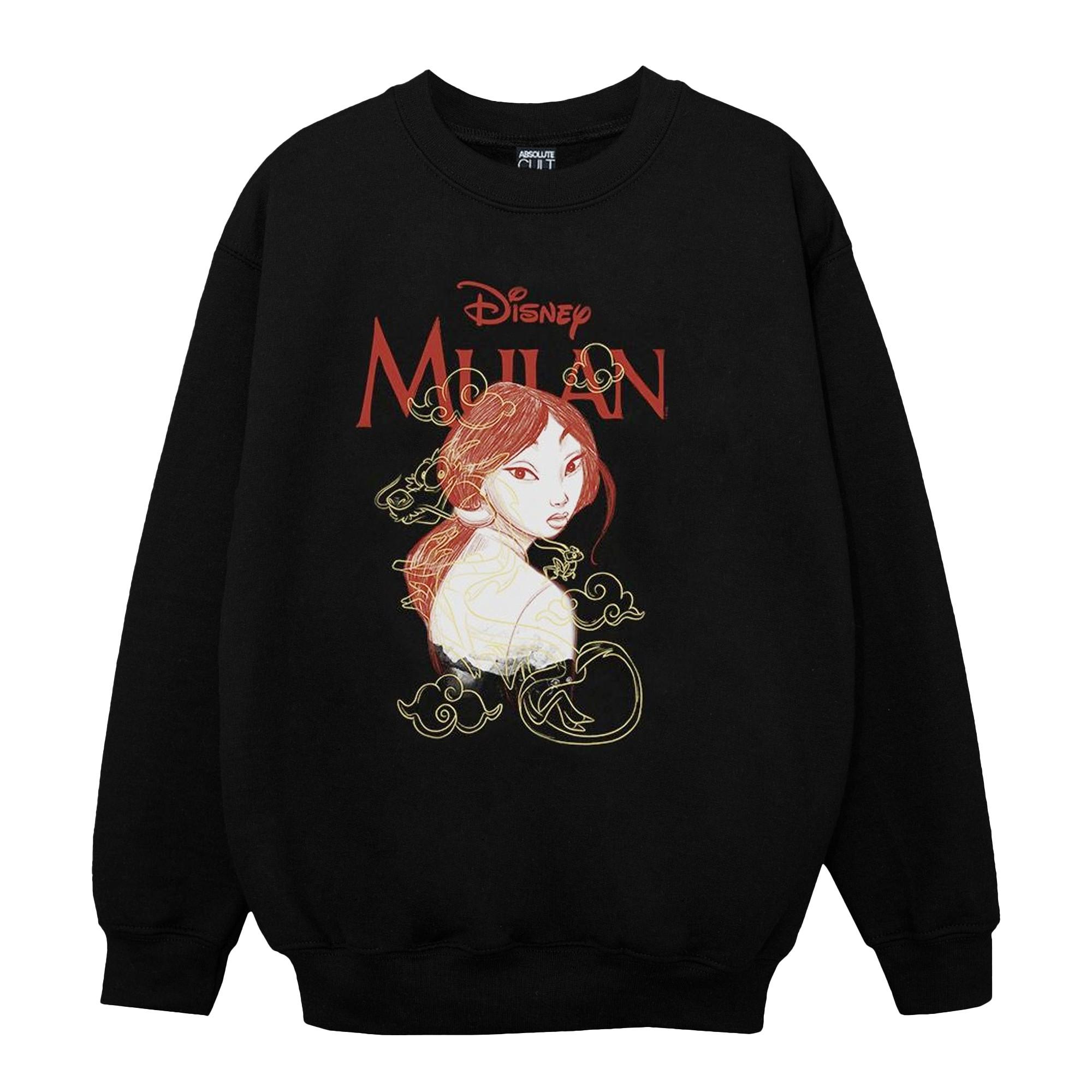 Disney  Mulan Dragon Sketch Sweatshirt 