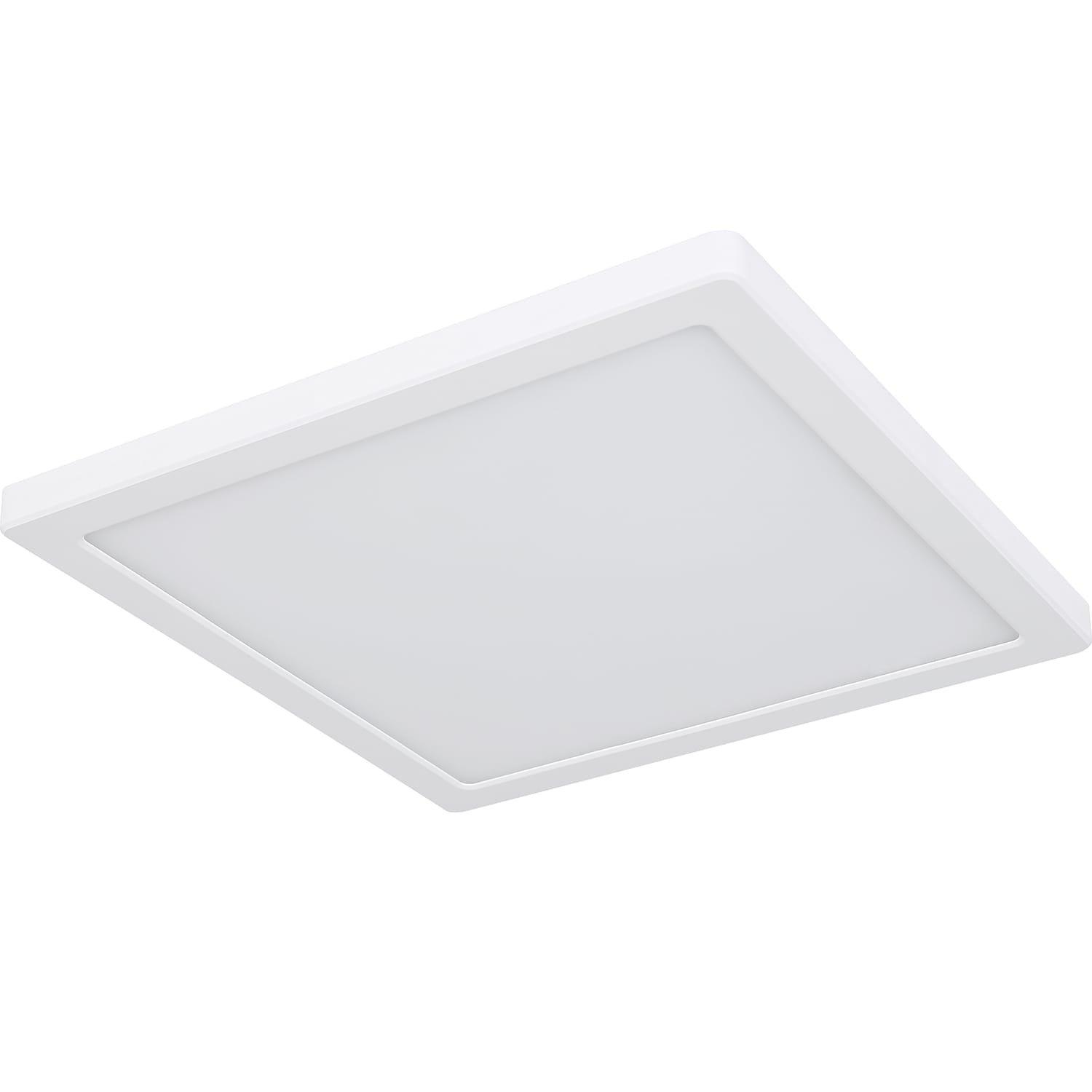 mutoni Plafonnier Lasse plastique blanc LED 29x29  