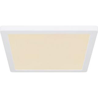 mutoni Plafonnier Lasse plastique blanc LED 29x29  