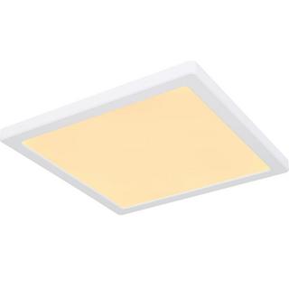 mutoni Plafonnier Lasse plastique blanc LED 29x29  