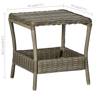 VidaXL Table de jardin  